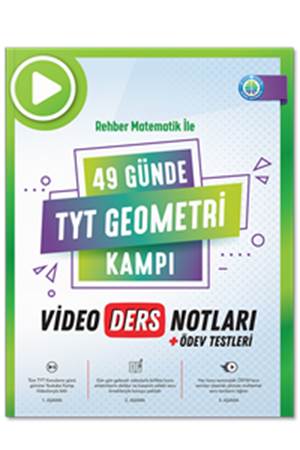 Rehber Matematik İle 49 Günde TYT Geometri Video Ders Notları