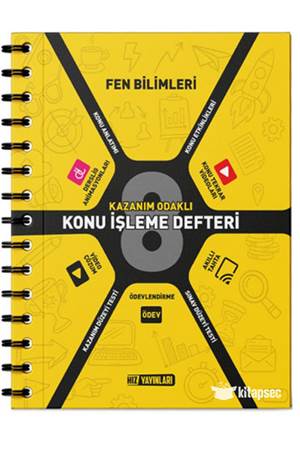 HIZ 8. SINIF FEN BİLİMLERİ ETKİNLİK DEFTERİ