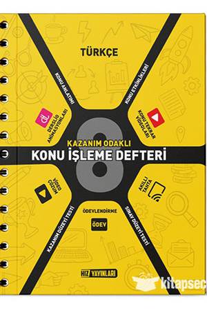 HIZ 8. SINIF TÜRKÇE ETKİNLİK DEFTERİ