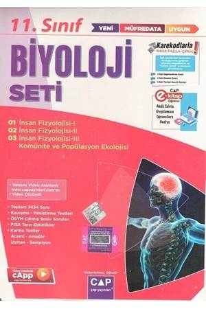 Çap Yayınları 11. Sınıf Anadolu Biyoloji Seti