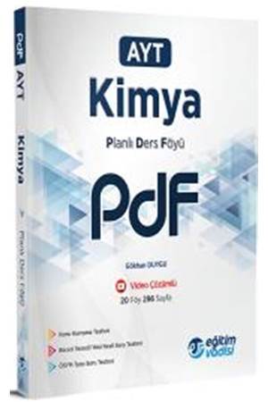 E.VADİSİ AYT PDF KIMYA (24-25)