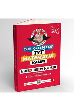 Bıyıklı Matematik 55 Günde TYT Matematik Kampı Video Ders Kitabı