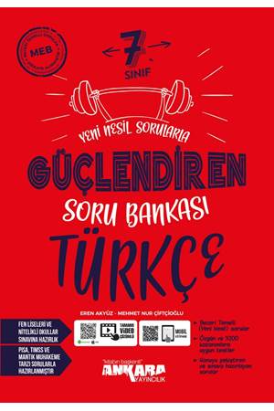 ANKARA 7.SINIF TÜRKÇE SORU SORU BANKASI
