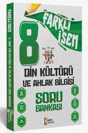Farklı İsem 8. Sınıf Din Kültürü ve Ahlak Bilgisi Soru Bankası İsem Yayıncılık