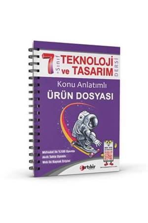ARTIBİR 7 Sınıf Teknoloji Ve Tasarım Dersi Konu Anlatımlı Ürün Dosyası