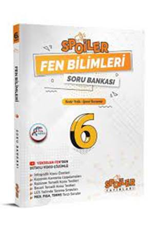 6.Sınıf Spoiler Fen Bilimleri Soru Bankası