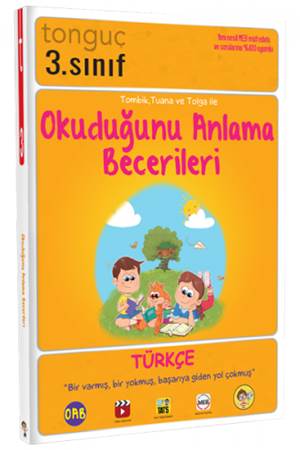 Tonguç 3. Sınıf Türkçe Okuduğunu Anlama Becerileri