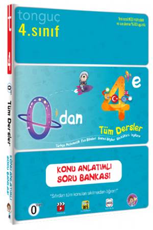 Tonguç 0'dan 4'e Konu Anlatımlı Soru Bankası