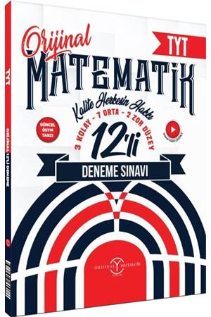 Orijinal Yayınları TYT Matematik 12 li Deneme Sınavı