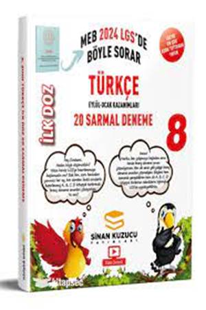 Sinan Kuzucu 2024 LGS 8. Sınıf İlk Doz Türkçe Sarmal Branş Denemesi