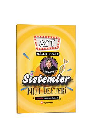 Yağmur Hoca ile AYT Biyosentez Sistemler Not Defteri Tamamı El Yazılı