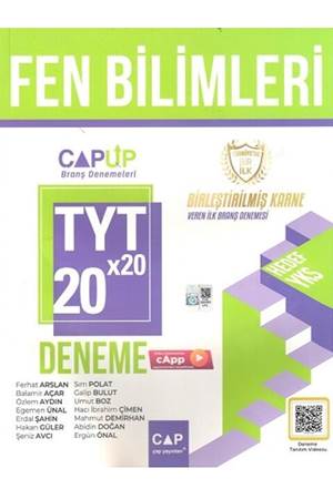 Çap Yayınları TYT Fen Bilimleri 20 x 20 Up Deneme