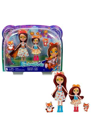 ENCHANTIMALS KIZ KARDEŞ BEBEKLER SERİSİ
