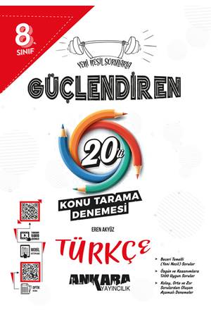 ANKARA 8.SINIF TÜRKÇE KONU DEĞ.DENEMESİ