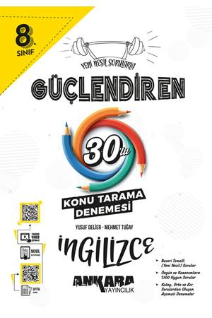 ANKARA 8.SINIF İNGİLİZCE KONU DEĞ.DENEMESİ