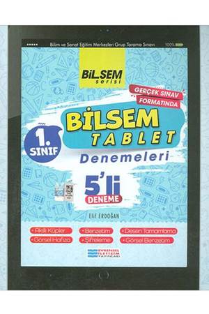 E.İLETİŞİM 1.SINIF BİLSEM TABLET 5 Lİ DENEME