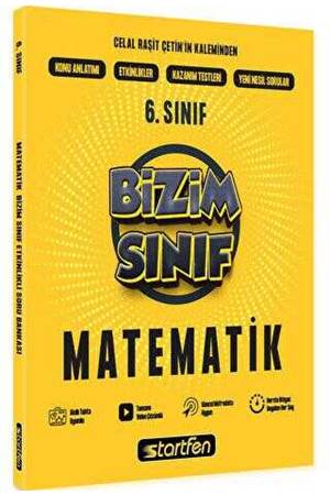 Startfen Yayınları 6. Sınıf - Matematik Bizim Sınıf