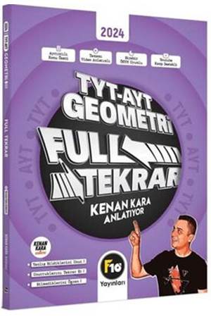 F10 Yayınları TYT-AYT Geometri Full Tekrar Video Ders Kitabı