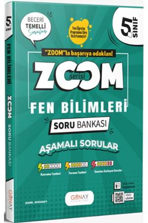 Günay Yayınları 5. Sınıf Fen Bilimleri Zoom Soru Bankası