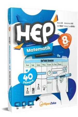 8. Sınıf HEP Matematik Haftalık Deneme Föyleri