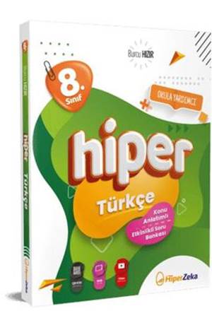 Hiper Zeka 2025 8. Sınıf Hiper Türkçe Konu Anlatımlı Soru Bankası
