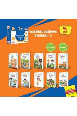 Eleştirel ve Yaratıcı Düşünme Öyküleri - 3 10 Kitap - Etkinlik Testi - Değerlendirme Testi
