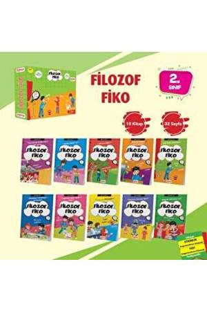 Filozof Fiko Hikaye Seti -1 10 Kitap - Etkinlik Testi - Değerlendirme Testi