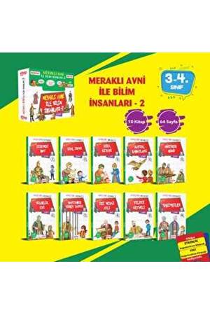 Meraklı Avni ile Bilim İnsanları Serisi - 2 10 Kitap - Etkinlik Testi - Değerlendirme Testi