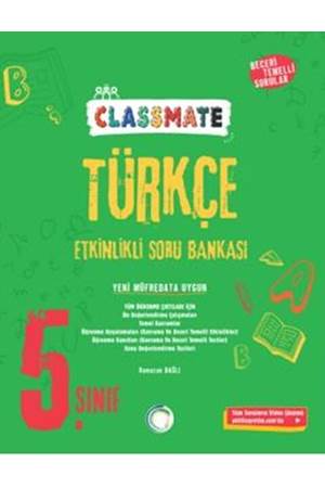 5. Sınıf Classmate Türkçe Etkinlikli Soru Bankası