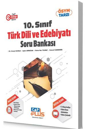Çap Yayınları 10. Sınıf Türk Dili ve Edebiyatı Plus Soru Bankası