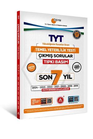 A Yayınları TYT Son 7 Yıl Tıpkı Basım Çıkmış Sorular