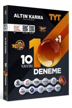 2025 Altın Karma TYT 10 Deneme Seti