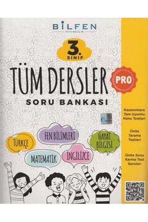 Bilfen Yayıncılık 3. Sınıf Tüm Dersler Pro Soru Bankası
