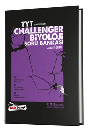 Kafadengi TYT Challenger Biyoloji Soru Bankası (Tümü Video Çözümlü)