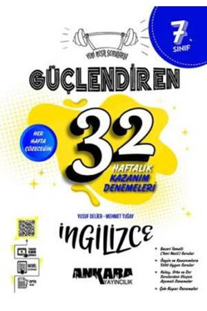 ANKARA 7.SINIF İNGİLİZCE 32 HAFTA KAZANIM DENEMESİ