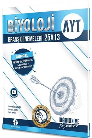 Bilgi Sarmal AYT Biyoloji 25 x 13 Branş Denemeleri