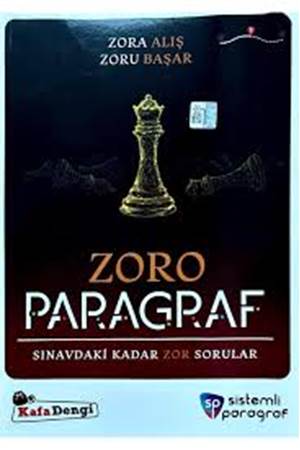 Kafadengi Zoro Paragraf Soru Bankası (Zor Seviye) yeni ürün