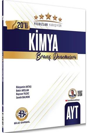 Bilgi Sarmal AYT Kimya Yıldızlar Yarışıyor 20 li Branş Denemesi