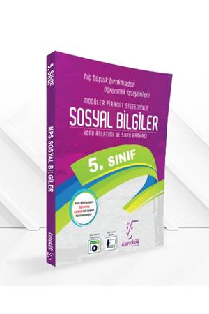 KAREKÖK 5.SINIF SOSYAL BİLGİLER MPS (MODÜLER PİRAMİT SİSTEMİ)