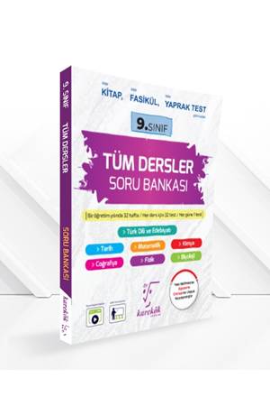 KAREKÖK 9.SINIF TÜM DERSLER SORU BANKASI