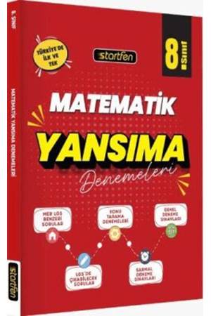 Startfen Yayınları 8. Sınıf Matematik Yansıma Denemeleri