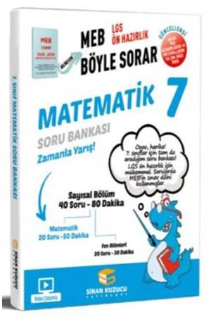 Sinan Kuzucu Yayınları 7. Sınıf Matematik Soru Bankası