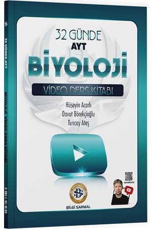 Bilgi Sarmal AYT Biyoloji 32 Günde Video Ders Kitabı
