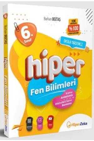 Hiper Zeka Yayınları 6. Sınıf Hiper Fen Bilimleri Konu Anlatımlı Soru Bankası