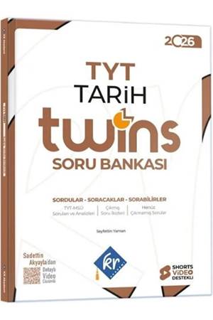 KR Akademi 2026 TYT Twins Tarih Soru Bankası