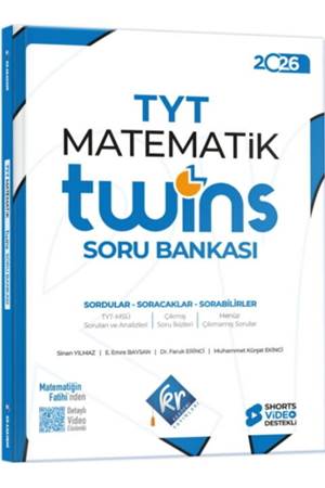 KR Akademi 2026 TYT Twins Matematik Soru Bankası