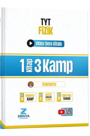 Zeduva Fizikfinito TYT Fizik 1 Kitap 3 Kamp VDK