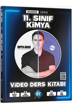 KR Akademi 11. Sınıf Kimya Akademi Serisi Video Ders Kitabı