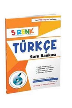 6.Sınıf Türkçe Soru Bankası 5 Renk