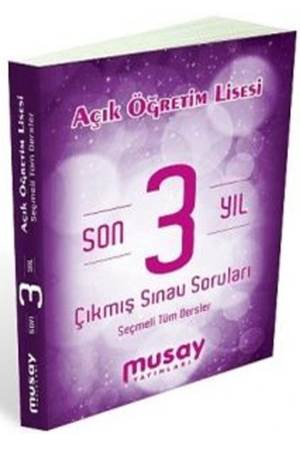 Açıköğretim Lisesi Son 3 Yıl Çıkmış Sınav Soruları